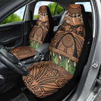 Polynesia Maui Tattoo Inspired Car Seat Cover Tropical Leaf Skirt Costume