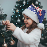 Northern Mariana Islands Christmas Santa Hat Seashell Xmas Tree Tribal Waves - Polynesian Pride