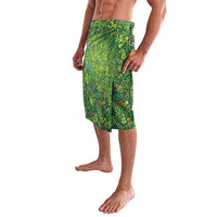Polynesia Mother Nature Lavalava Glowing Heart Spiral Tropical Vine Floral