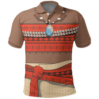 Polynesia Ocean Princess Inspired Cosplay Costume Polo Shirt