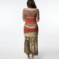Polynesia Ocean Princess Inspired Cosplay Costume Puletasi