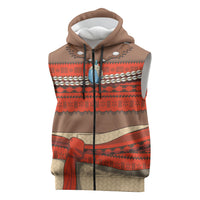 Polynesia Ocean Princess Inspired Cosplay Costume Sleeveless Zip Hoodie