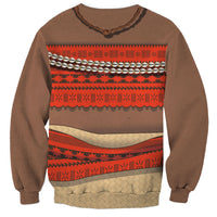 Polynesia Ocean Princess Inspired Cosplay Costume Sweatshirt