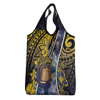 Tokelau Grocery Bag National Badge Waves Style