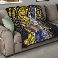 Tokelau Quilt National Badge Waves Style