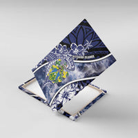 Pitcairn Islands Canvas Wall Art Coat Of Arms Waves Style