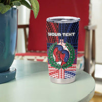 Personalised Samoa Boxing Tumbler Cup Samoan Boxer Funny Style - Polynesian Pride