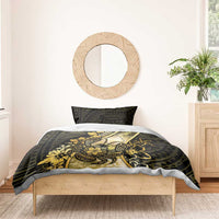 Niue Bedding Set Niuean Crab Waves Style
