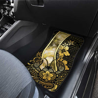 Niue Car Mats Niuean Crab Waves Style