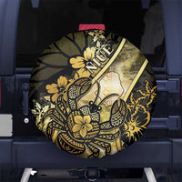 Niue Spare Tire Cover Niuean Crab Waves Style
