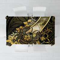 Niue Tablecloth Niuean Crab Waves Style