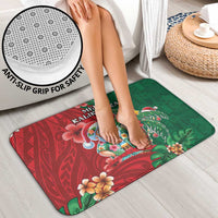 Hawaii Christmas Bathroom Set Mele Kalikimaka Funny Hawaiian Santa - Polynesian Pride