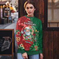 Hawaii Christmas Ugly Christmas Sweater Mele Kalikimaka Funny Hawaiian Santa - Polynesian Pride