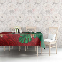 Hawaii Christmas Tablecloth Mele Kalikimaka Funny Hawaiian Santa - Polynesian Pride
