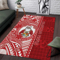 Tonga Christmas Area Rug Kilisimasi Fiefia - Polynesian Pride