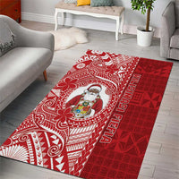 Tonga Christmas Area Rug Kilisimasi Fiefia - Polynesian Pride