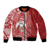 Tonga Christmas Bomber Jacket Kilisimasi Fiefia - Polynesian Pride