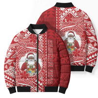 Tonga Christmas Bomber Puffer Jacket Kilisimasi Fiefia - Polynesian Pride