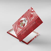 Tonga Christmas Canvas Wall Art Kilisimasi Fiefia - Polynesian Pride