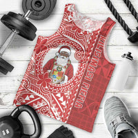 Tonga Christmas Men Tank Top Kilisimasi Fiefia - Polynesian Pride