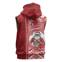 Tonga Christmas Sleeveless Hoodie Kilisimasi Fiefia - Polynesian Pride