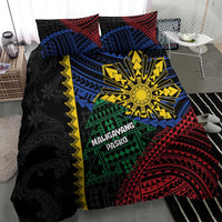 Philippines Christmas Bedding Set Xmas Tree Filipino Tribal Patterns - Polynesian Pride