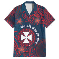 Personalised Wallis And Futuna Family Matching Long Sleeve Bodycon Dress and Hawaiian Shirt Hibiscus Polynesian Tribal Pattern