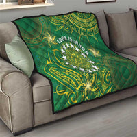 Cook Islands Quilt Hibiscus Polynesian Tribal Pattern