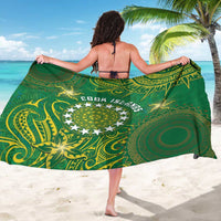 Cook Islands Sarong Hibiscus Polynesian Tribal Pattern