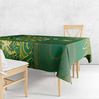 Cook Islands Tablecloth Hibiscus Polynesian Tribal Pattern