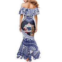 Samoa Christmas Mermaid Dress Samoan Siva Dance With Santa - Polynesian Pride
