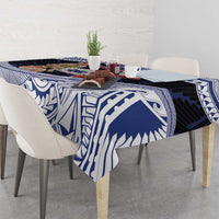 Samoa Christmas Tablecloth Samoan Siva Dance With Santa - Polynesian Pride