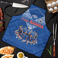 Toa Samoa Apron Samoan Warrior Spirit Rugby - Polynesian Pride