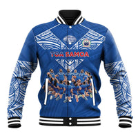 Toa Samoa Baseball Jacket Samoan Warrior Spirit Rugby - Polynesian Pride