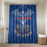 Toa Samoa Bathroom Set Samoan Warrior Spirit Rugby - Polynesian Pride