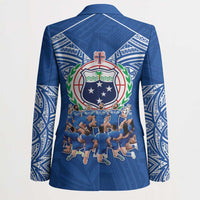Toa Samoa Blazer Samoan Warrior Spirit Rugby - Polynesian Pride