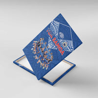 Toa Samoa Canvas Wall Art Samoan Warrior Spirit Rugby - Polynesian Pride