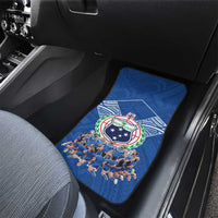 Toa Samoa Car Mats Samoan Warrior Spirit Rugby - Polynesian Pride
