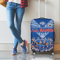Toa Samoa Luggage Cover Samoan Warrior Spirit Rugby - Polynesian Pride