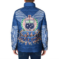 Toa Samoa Padded Jacket Samoan Warrior Spirit Rugby - Polynesian Pride