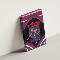 Samoa Mixed Martial Arts Canvas Wall Art Flying Knee Of Samoan - Polynesian Pride