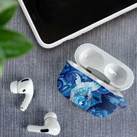 Northern Mariana Islands AirPods Case Galaxy Polynesian Shark Tattoo - Polynesian Pride