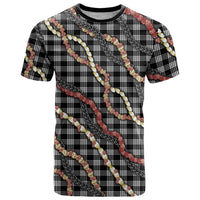 Hawaii Palaka Niihau Shell Lei T Shirt Tropical Island Plaid Patterns
