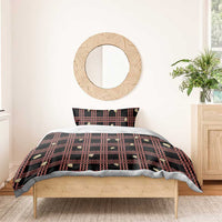 Hawaii Palaka Kahelelani Shell Lei Costume Bedding Set Plaid Patterns