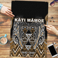 Aotearoa Kati Mamoe Puzzle Maori Brown Tribal Paua Shell Pattern DT05 Brown - Polynesian Pride