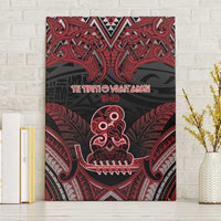 New Zealand Waitangi Day Canvas Wall Art Te Tiriti O Waitangi 1840 - Polynesian Pride