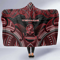 New Zealand Waitangi Day Hooded Blanket Te Tiriti O Waitangi 1840 - Polynesian Pride
