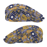 Ekamawir omo Nauru Jeff Hat Pacific Patchwork Xmas Vibes - Polynesian Pride