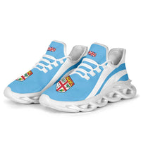 Fiji Clunky Sneakers Flag-Inspired Curve Style