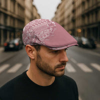 Fiji Marau na Kerisimasi Jeff Hat Dusty Rose Tagimoucia Tapa Masi Tribal - Polynesian Pride